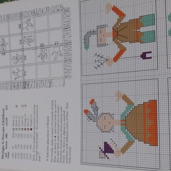 Cross stitch patterns: papoose blankets - Picture 8 of 11